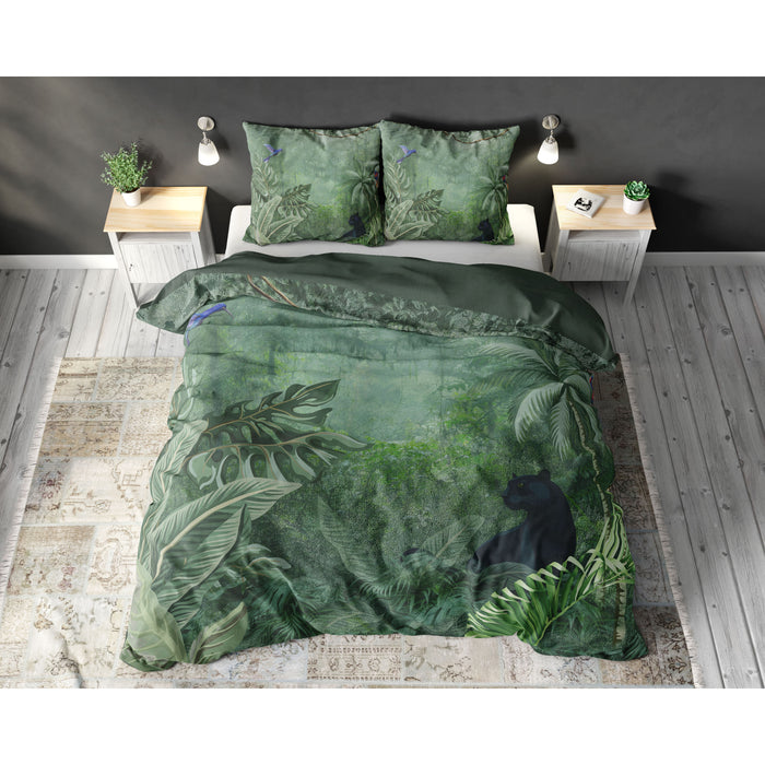 Sleeptime Dekbedovertrek Jisoo green