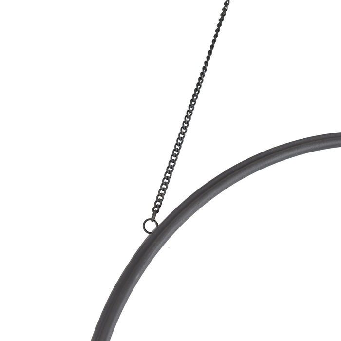 LOFT42 Industry Spiegel Rond S - Metaal - Zwart - Ø35