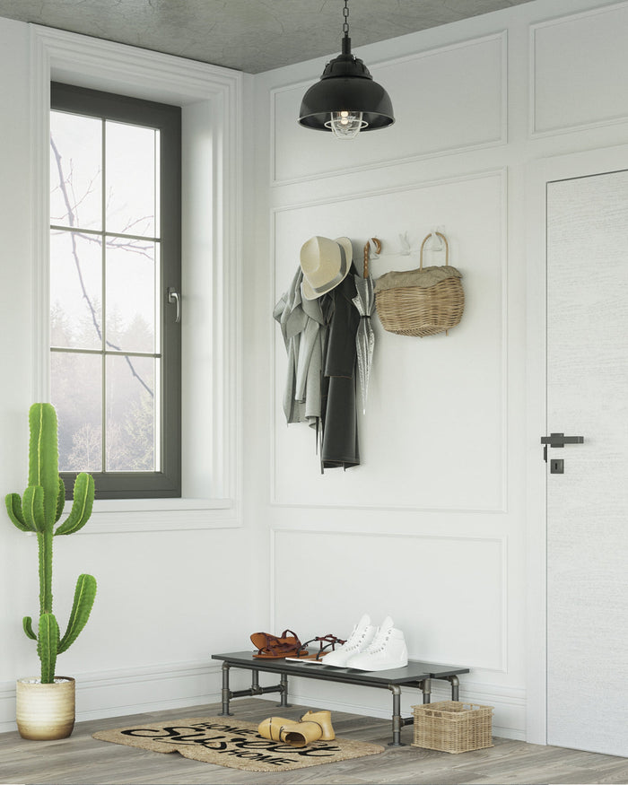 Gorillz Raw XL - Industrieel kapstok wandkapstok - Wit