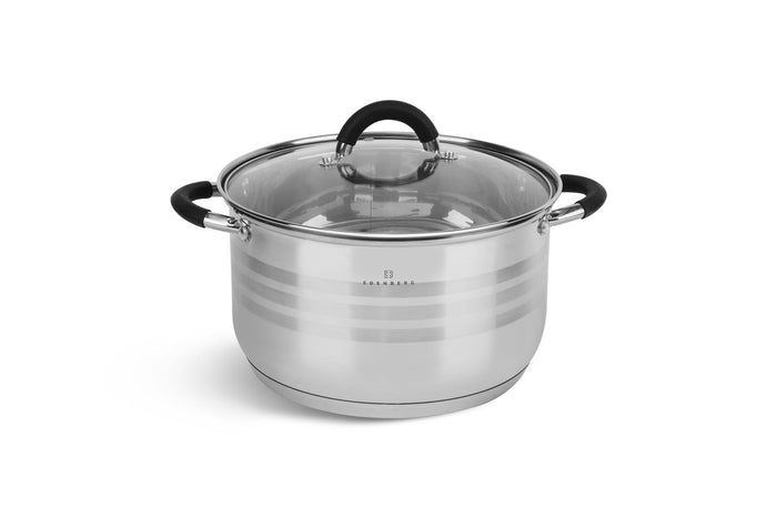 Edenberg Classic Line - Pannenset - RVS - 10 delig - Sandwichbodem