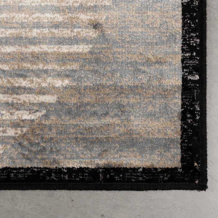 by fonQ Arc Vloerkleed - Zwart