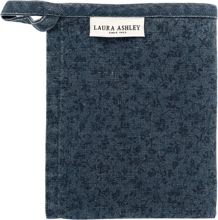 Laura Ashley Theedoek Blauw Wild Clematis 50x70cm
