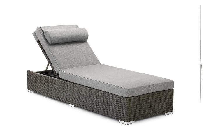 Feel Home - Aluminium wicker Box ligbed V - Messina