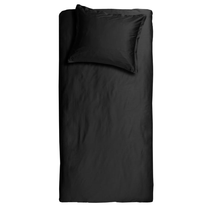 Cinderella dekbedovertrek Satijn - 260x200|220 cm - Zwart