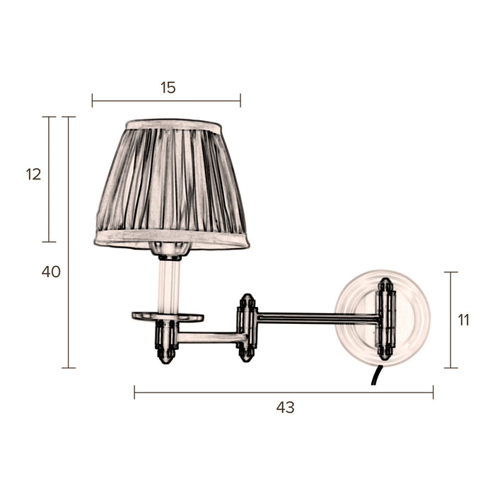 Dutchbone The Allis Wandlamp