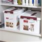 SUNWARE HUISDIERENBOX 9 L 30x20x22cm wit-bordeaux