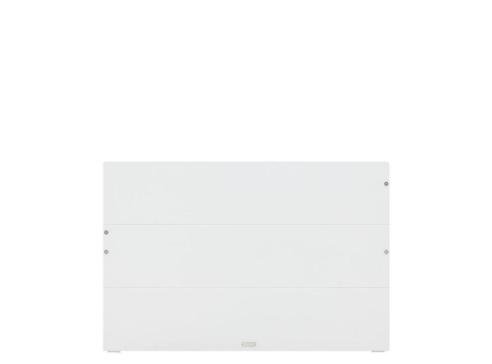 Bopita Emma bedbank 90x200 (excl. bodem) - Wit|Grijs