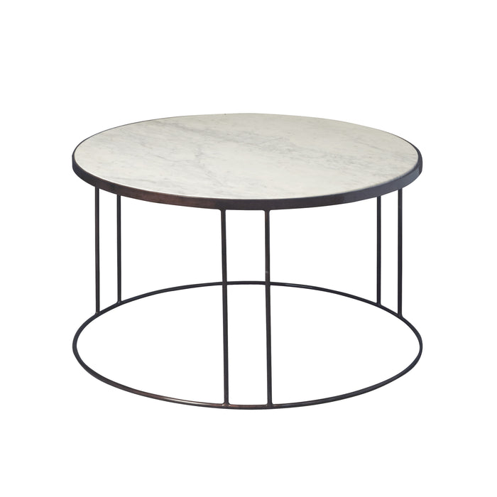 Tower Living | MG Collection Salontafel | IJzer | Metallic | Ø 81 x 48