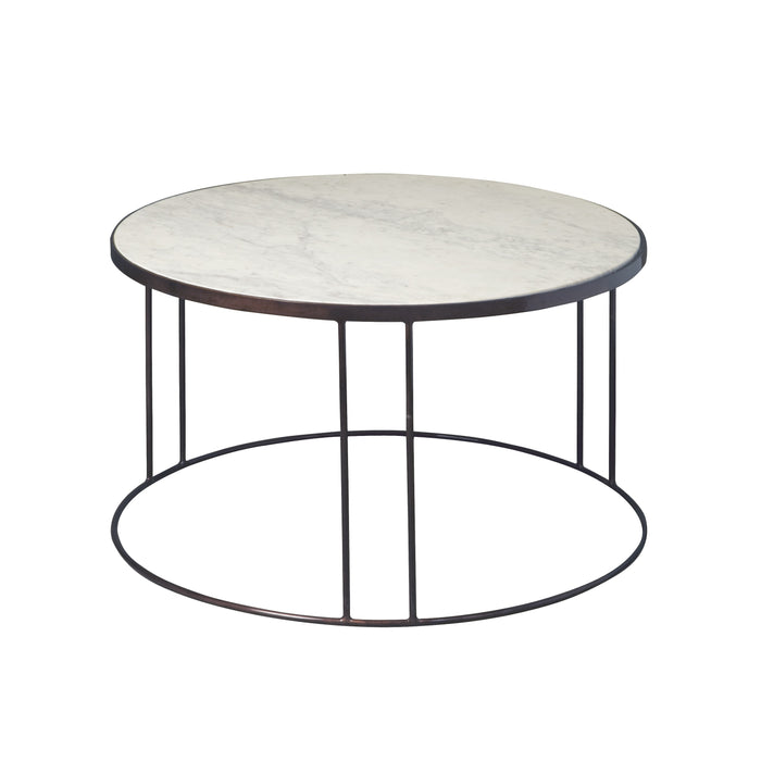 Tower Living | MG Collection Salontafel | IJzer | Metallic | Ø 81 x 48