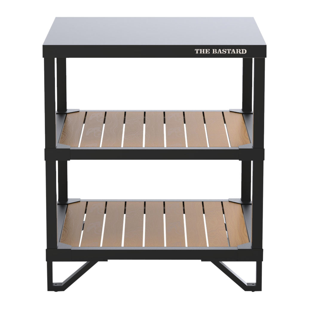 The Bastard Serious Outdoor Kitchen Shelfs