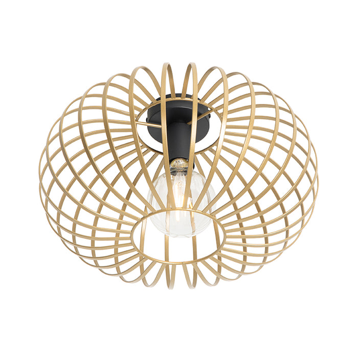 QAZQA Design plafondlamp goud 39 cm - Johanna