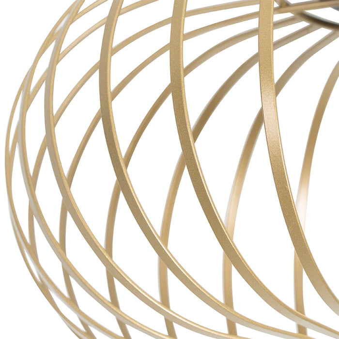 QAZQA Design plafondlamp goud 39 cm - Johanna