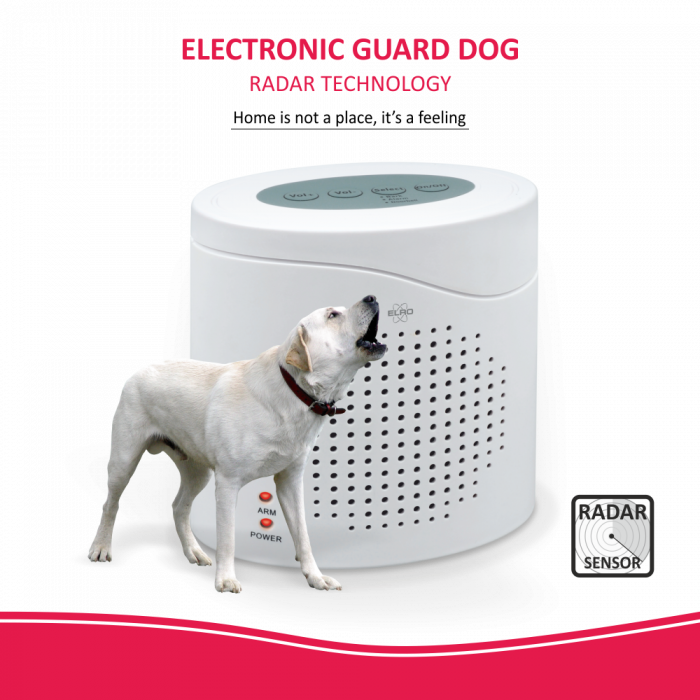 ELRO ARD51 Elektronische Waakhond met realistisch 3D hondengeluid
