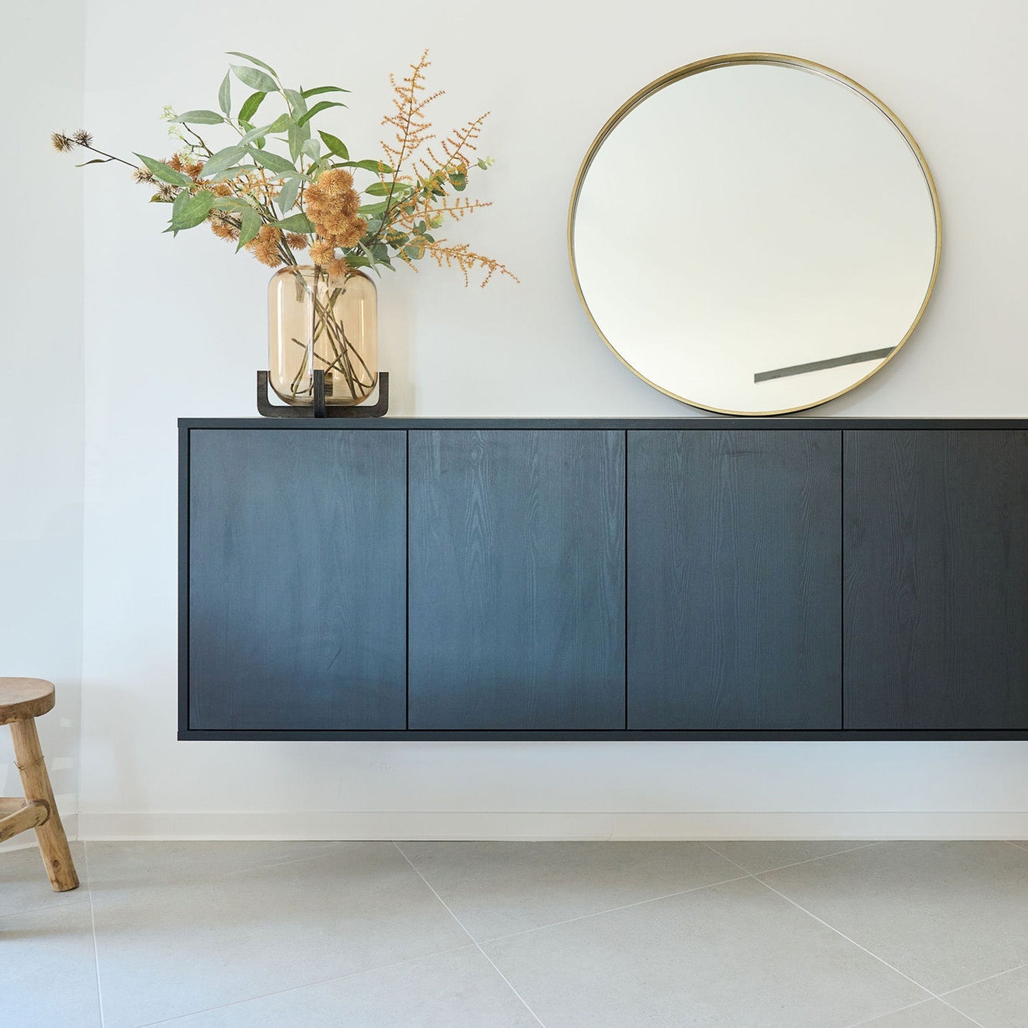 Atmooz Spiegel Ovaal Merope Brons - Wandspiegel Metaal