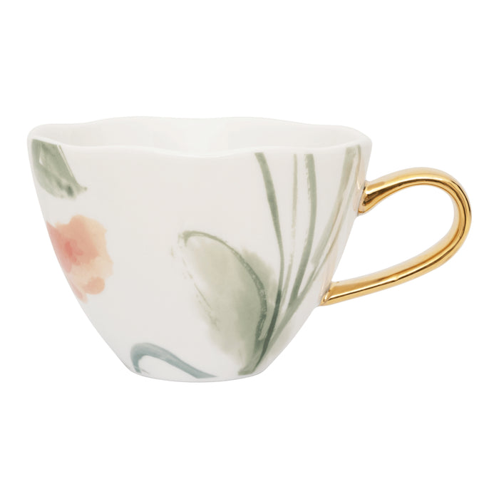 Urban Nature Culture Good Morning Cappuccino / Theekop - Spring Flowers - 4 st.