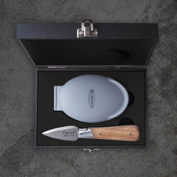 Laguiole Style de Vie Oesterset - Grijs