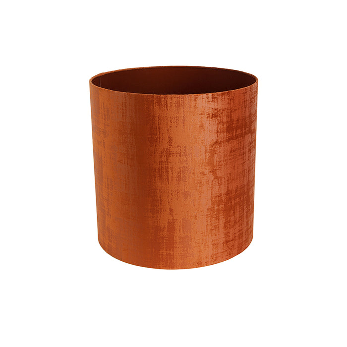 QAZQA Velours lampenkap rood 40|40|40