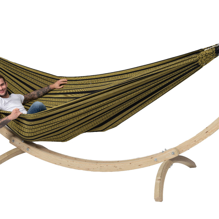 Tropilex® Hangmat Familie Black Edition Gold Geel