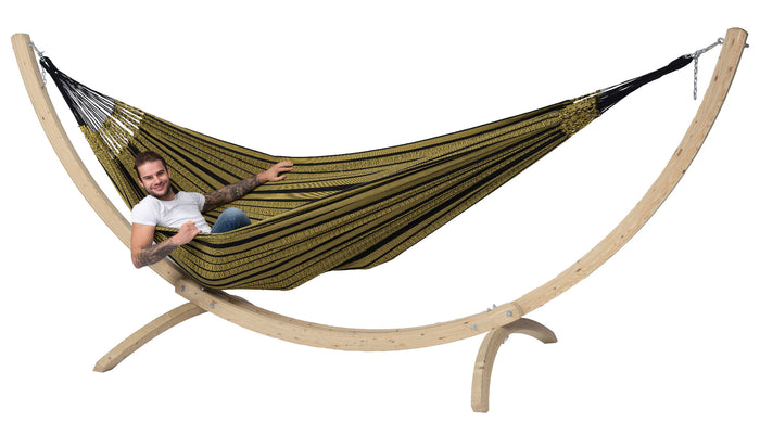 Tropilex® Hangmat Familie Black Edition Gold Geel