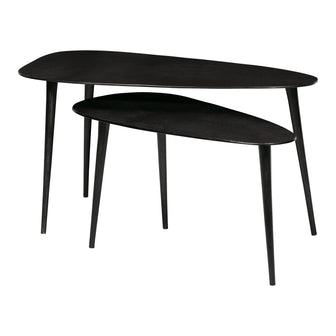 WOOOD Triangle Bijzettafel Set van 2