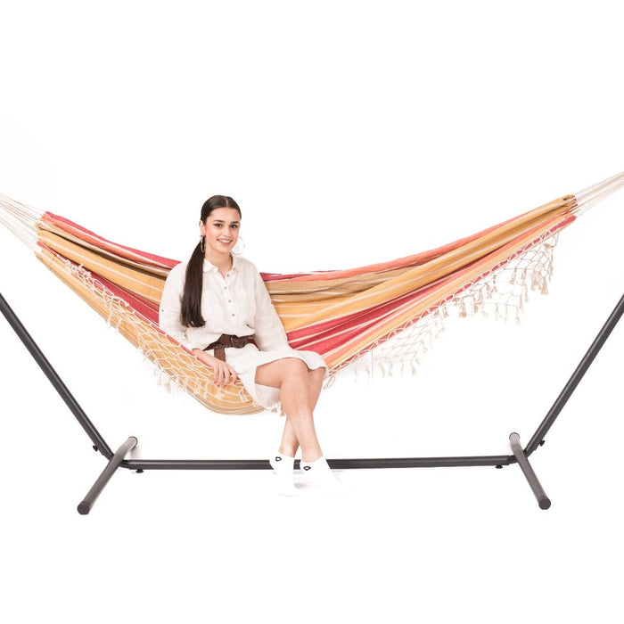 Tropilex® Hangmatstandaard Tweepersoons Easy Zwart