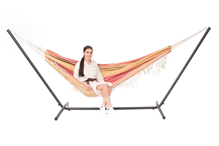 Tropilex® Hangmatstandaard Tweepersoons Easy Zwart