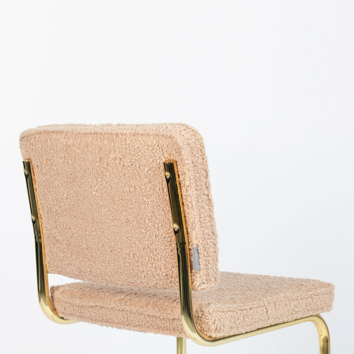 Zuiver Teddy Kink Stoel - Roze