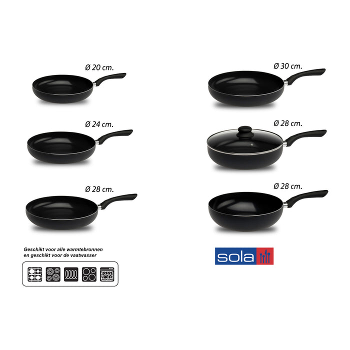 Sola Comfortline Hapjespan Ø 28 cm
