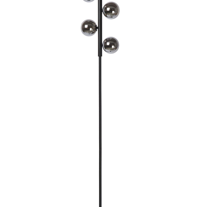 Lucide TYCHO Vloerlamp - Zwart