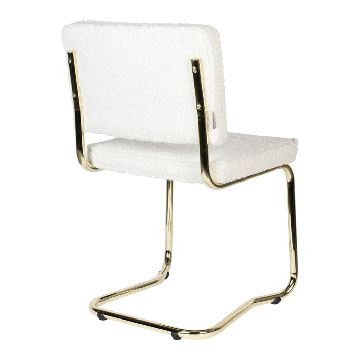 Zuiver Teddy Kink Stoel - Wit