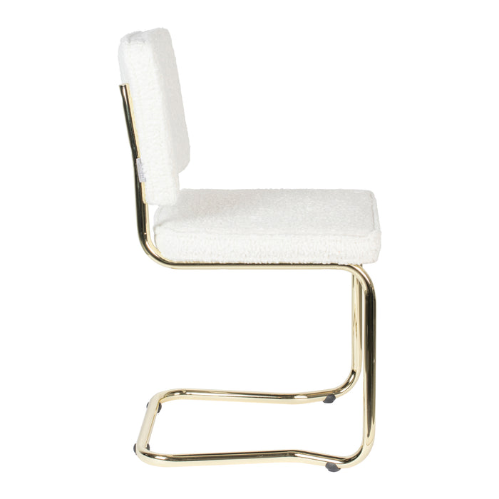 Zuiver Teddy Kink Stoel - Wit