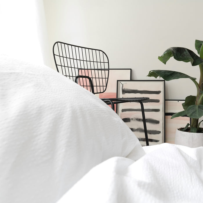 Crisp Sheets Dekbedovertrek 240 x 220 cm - Wit