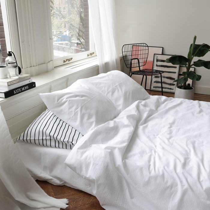 Crisp Sheets Dekbedovertrek 200 x 220 cm - Wit