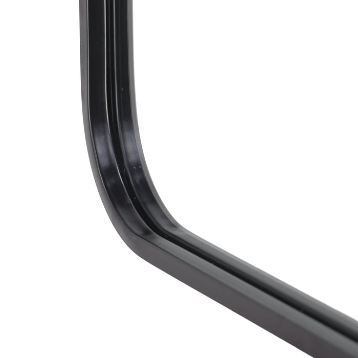 Fragix Boston Passpiegel - Zwart - Metaal - 150x40