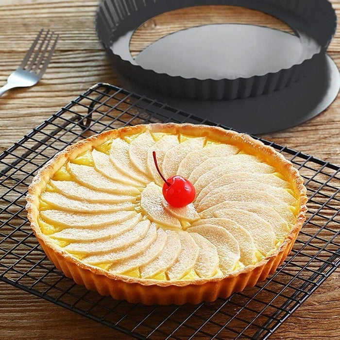 Krumble Quiche bakvorm set van 3 - Antraciet