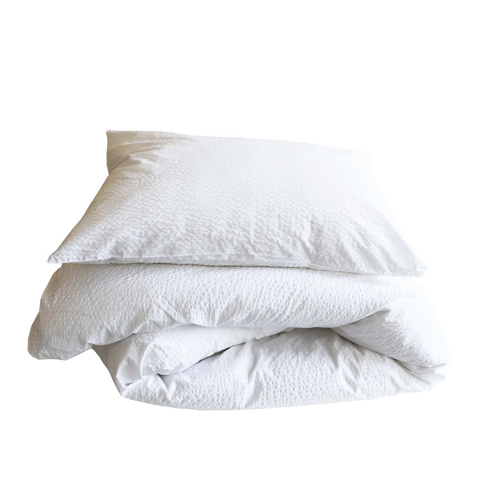 Crisp Sheets Dekbedovertrek 240 x 220 cm - Wit