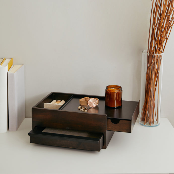 Umbra Stowit Sieradendoos - Walnut