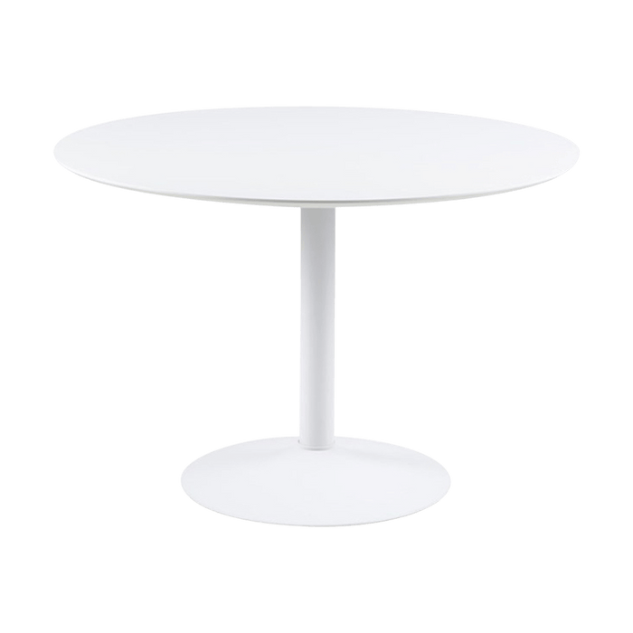 Lisomme Vino houten eettafel wit - Ø 110 cm