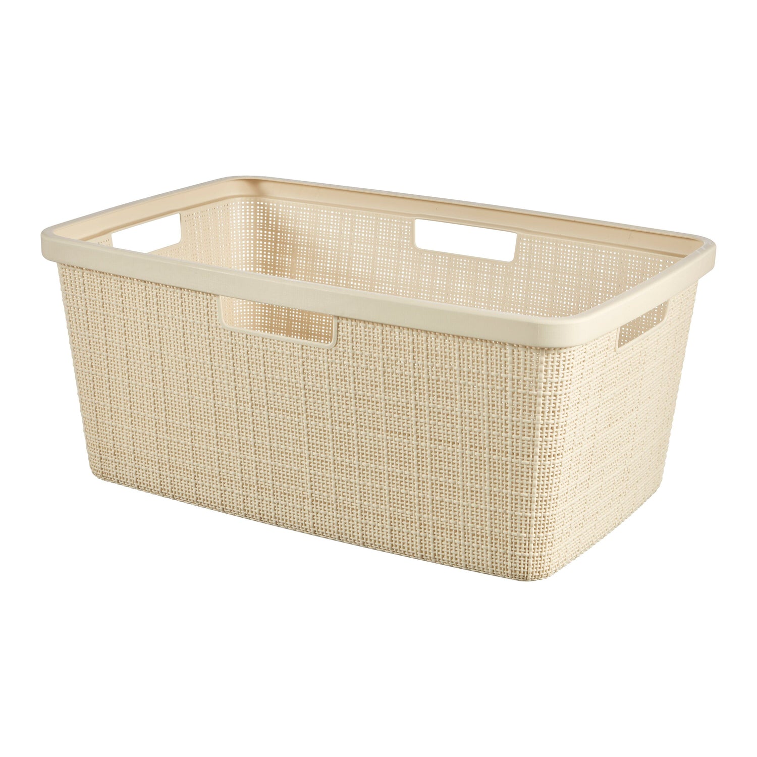 Curver Jute Wasmand 46 L - Wit