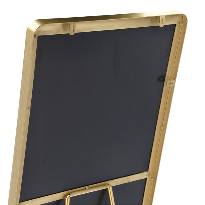 Villa Collection Verdal Passpiegel met Standaard 140 x 45 cm - Goud