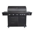 Boretti Imperatore Nero Gasbarbecue - 5 Branders