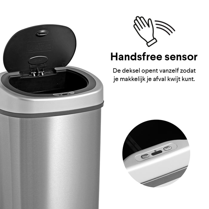 Homra Fonix Sensor Afvalemmer 40 Liter