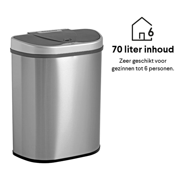 Homra Qubix Sensor Afvalemmer 68 Liter (22+24+22 L)