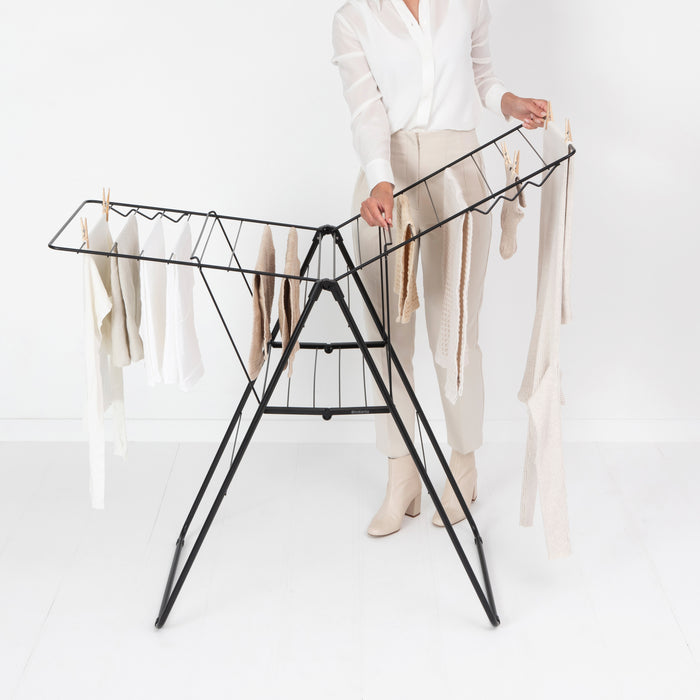 Brabantia HangOn Droogrek 20 Meter - Matt Black