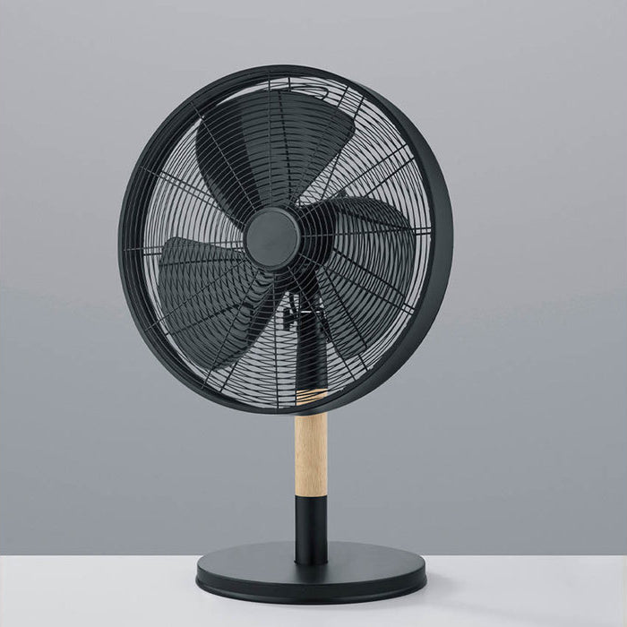 Reality Leuchten Staande Ventilator Viking Black 35cm