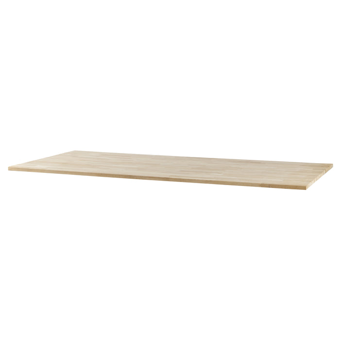 WOOOD Tablo Tafelblad Incl. A-Poot - Onbehandeld - Eiken - 74,4x160x90