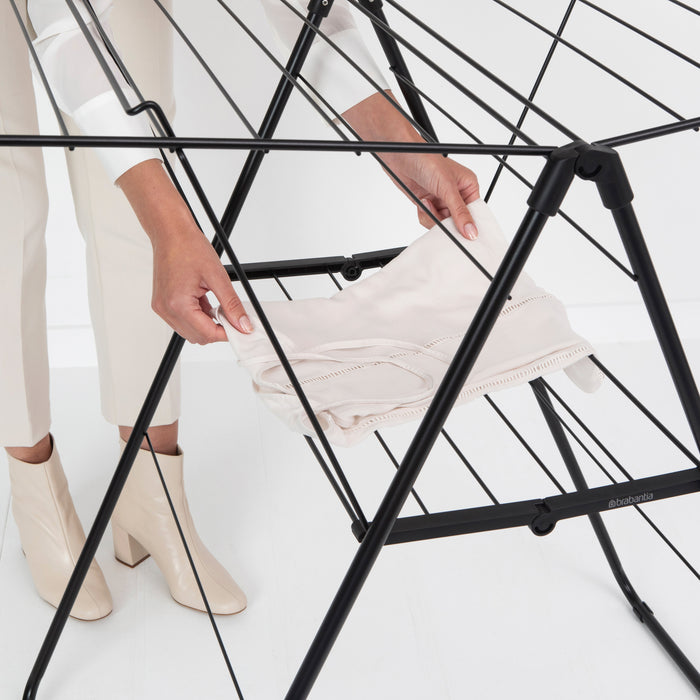 Brabantia HangOn Droogrek 25 Meter - Matt Black