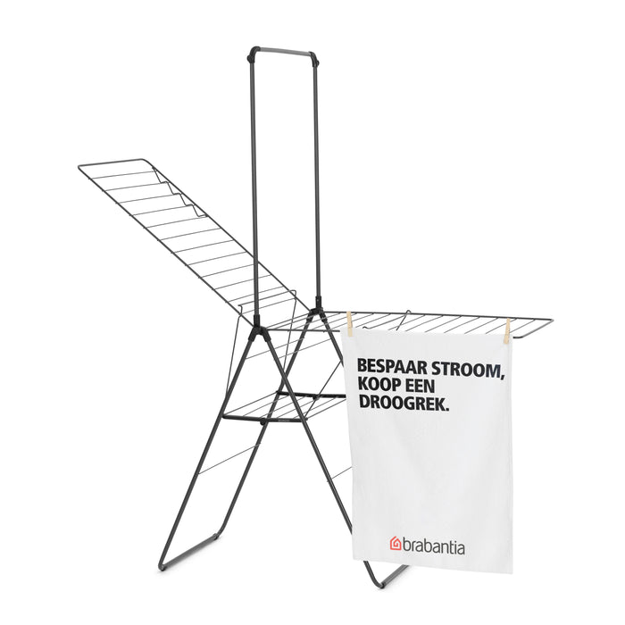 Brabantia HangOn Droogrek 25 Meter - Matt Black