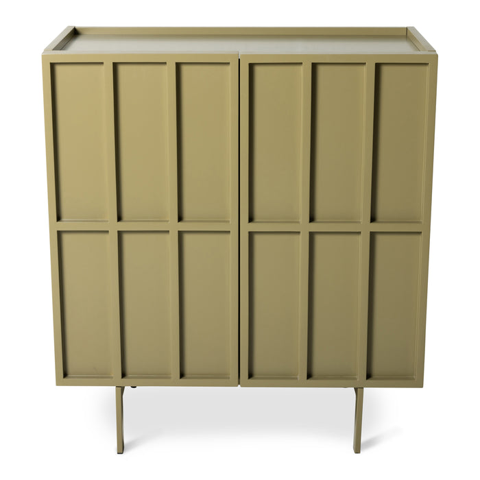 HKliving Cupboard Opbergkast - Olive Green