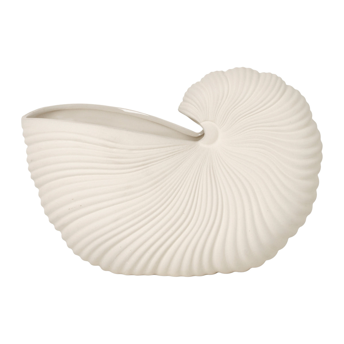 ferm LIVING Shell Pot Vaas - Off-White